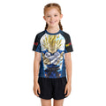 Dragon Ball Vegeta BJJ Kids Rash Guard