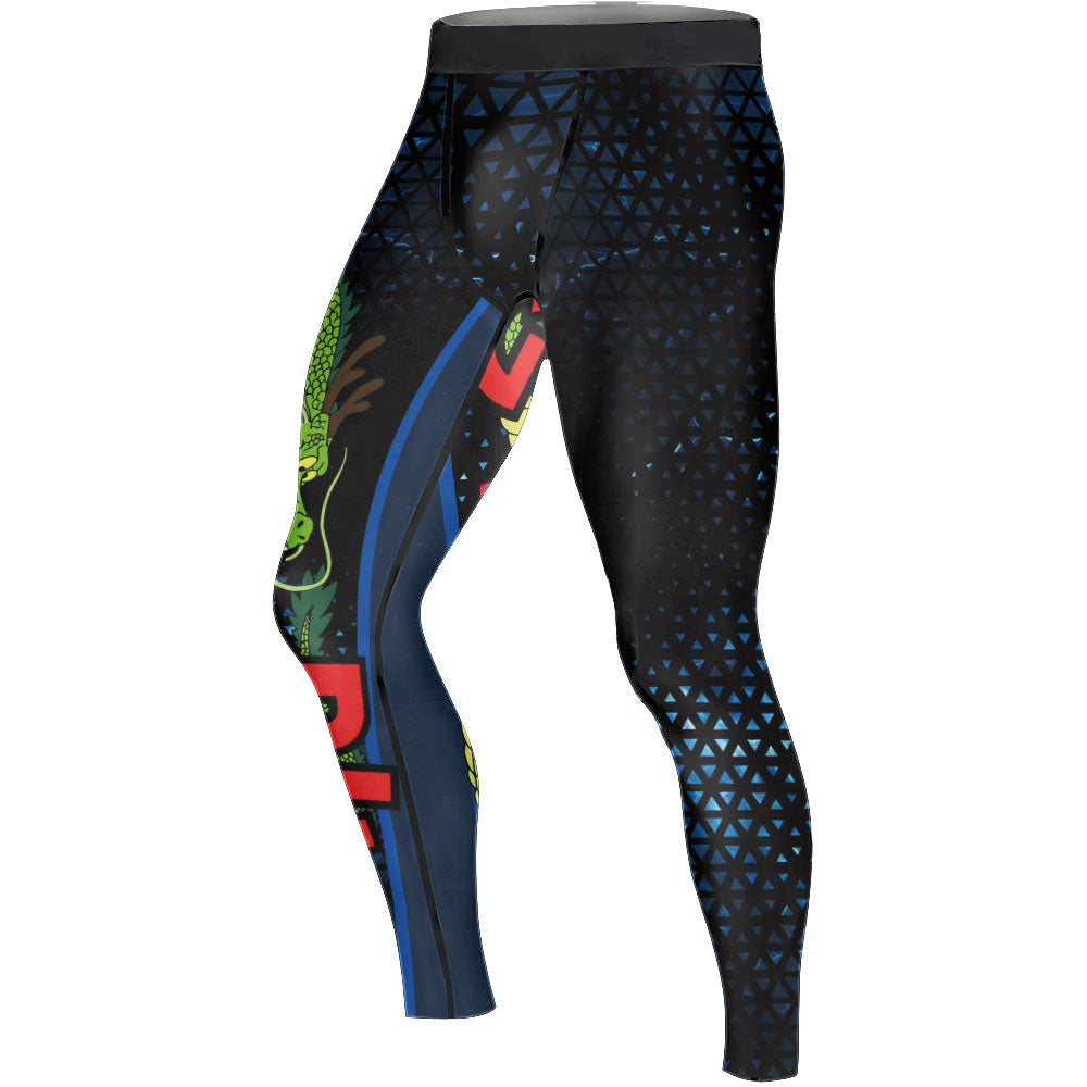 Dragon Ball Vegeta BJJ Men's Compression Leggings