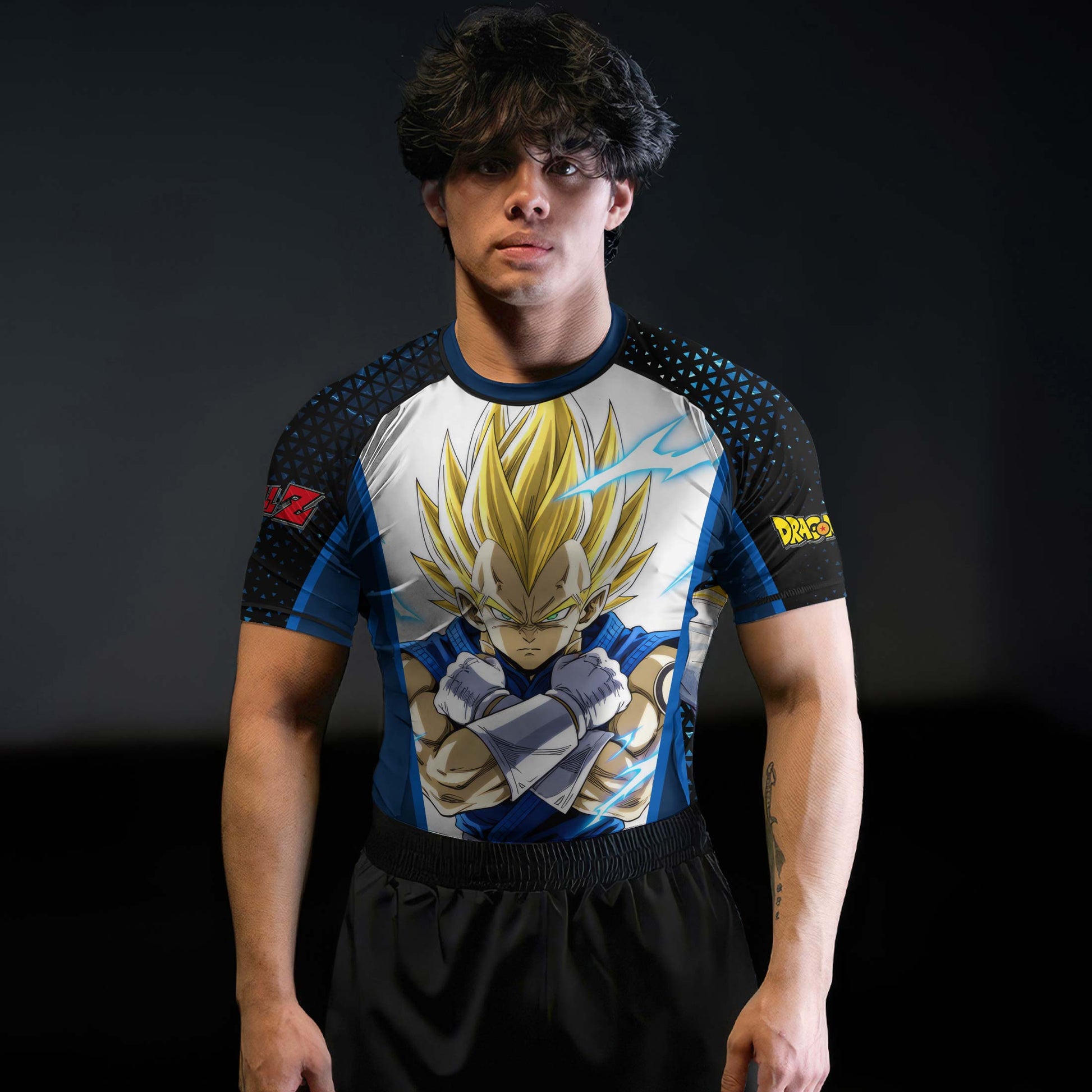Dragon Ball Vegeta BJJ Rash Guard