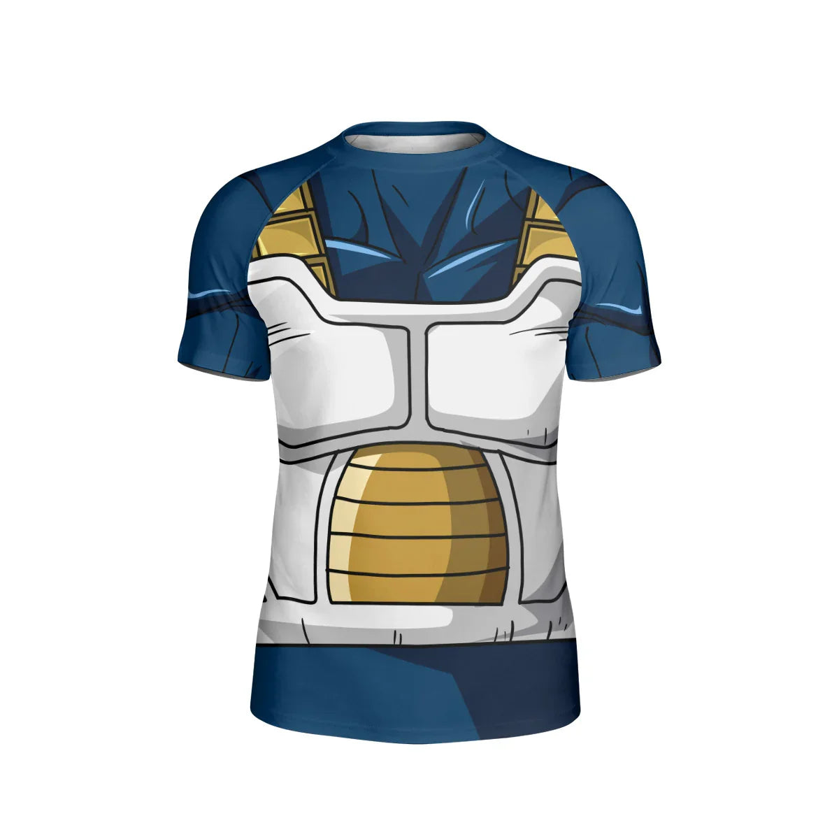 Dragon Ball Vegeta Saiyan Armor Kids Rash Guard