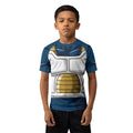 Dragon Ball Vegeta Saiyan Armor Kids Rash Guard