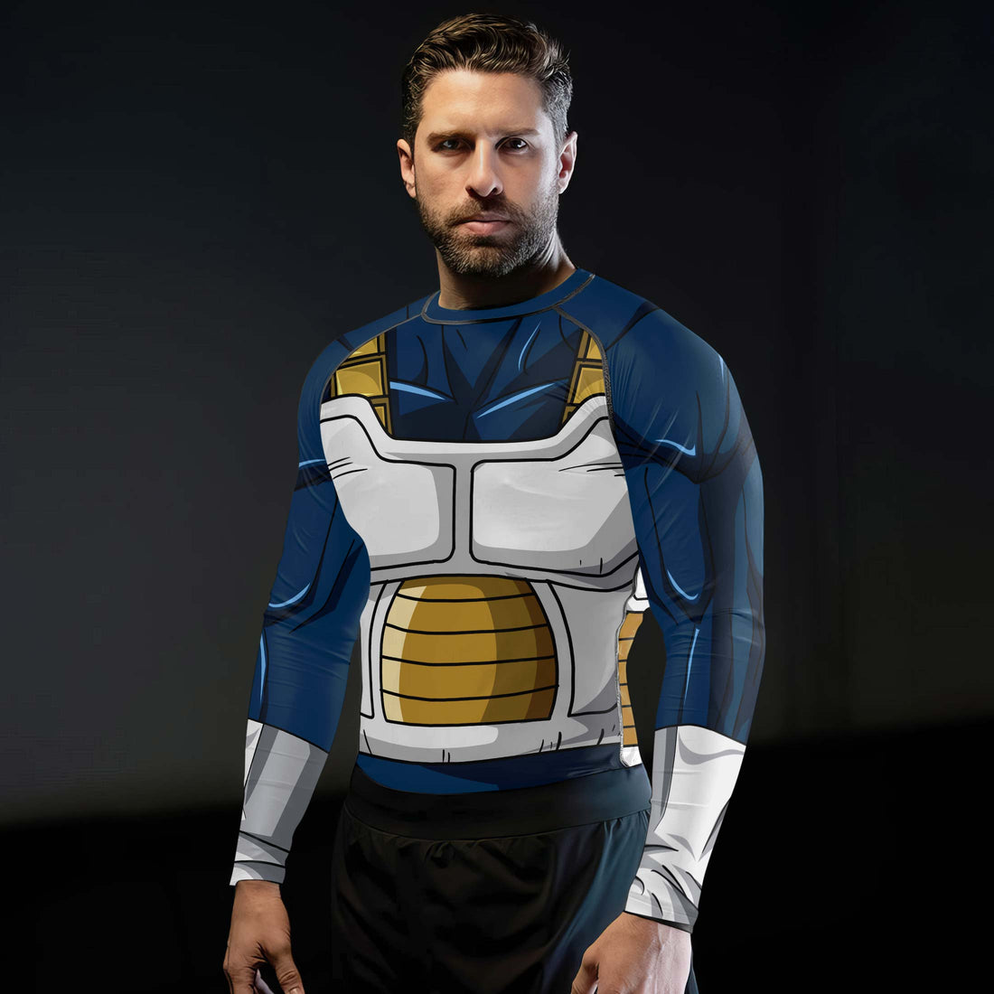 Dragon Ball Vegeta Saiyan Armor Rash Guard