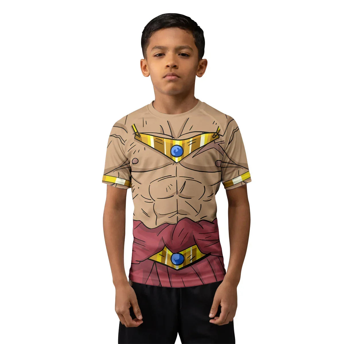 Dragon Ball Z Broly Kids Rash Guard