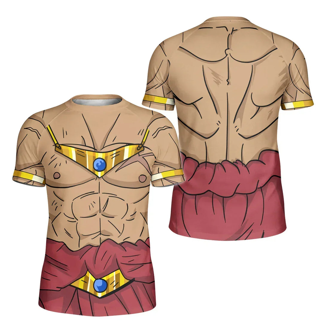 Dragon Ball Z Broly Kids Rash Guard