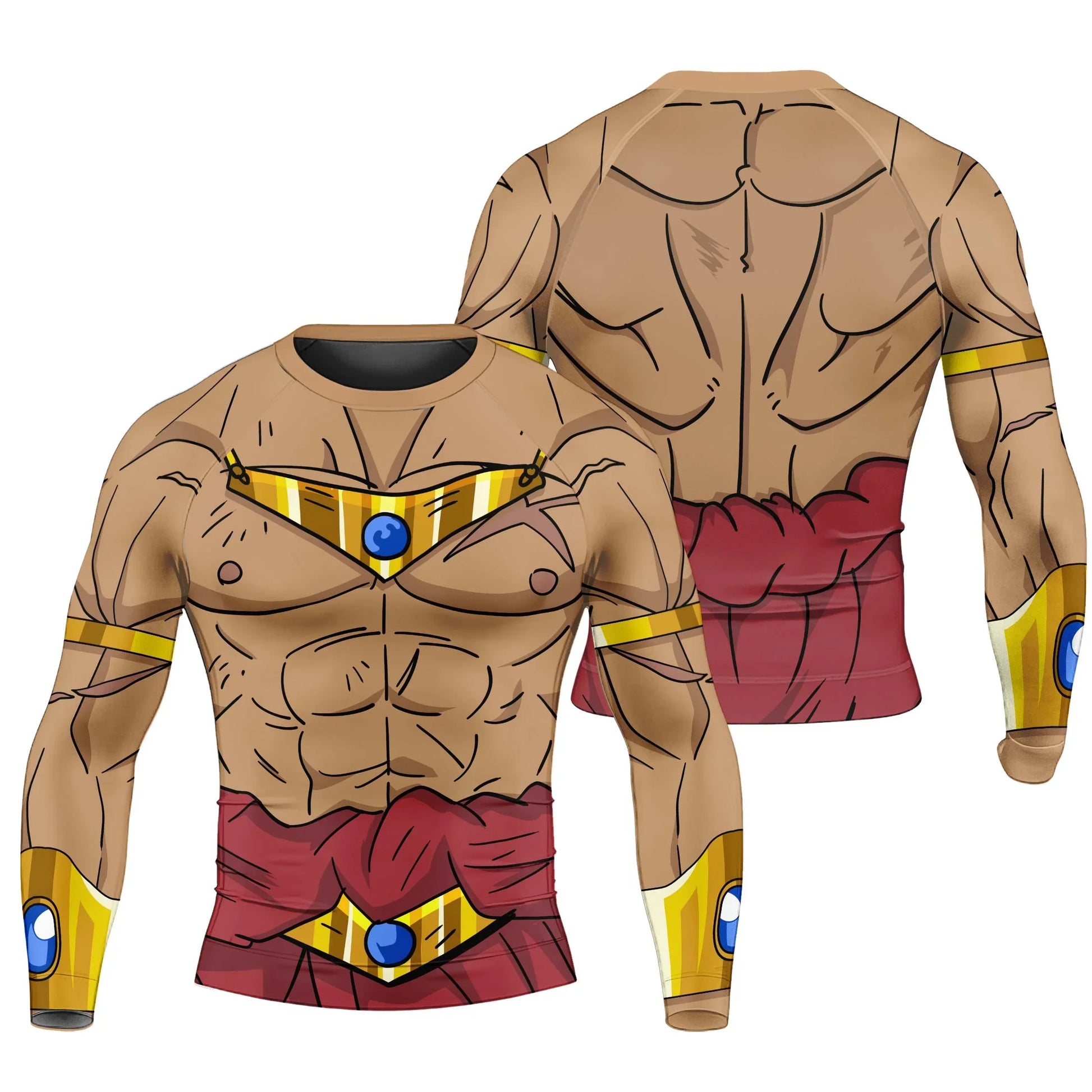 Dragon Ball Z Broly Rash Guard