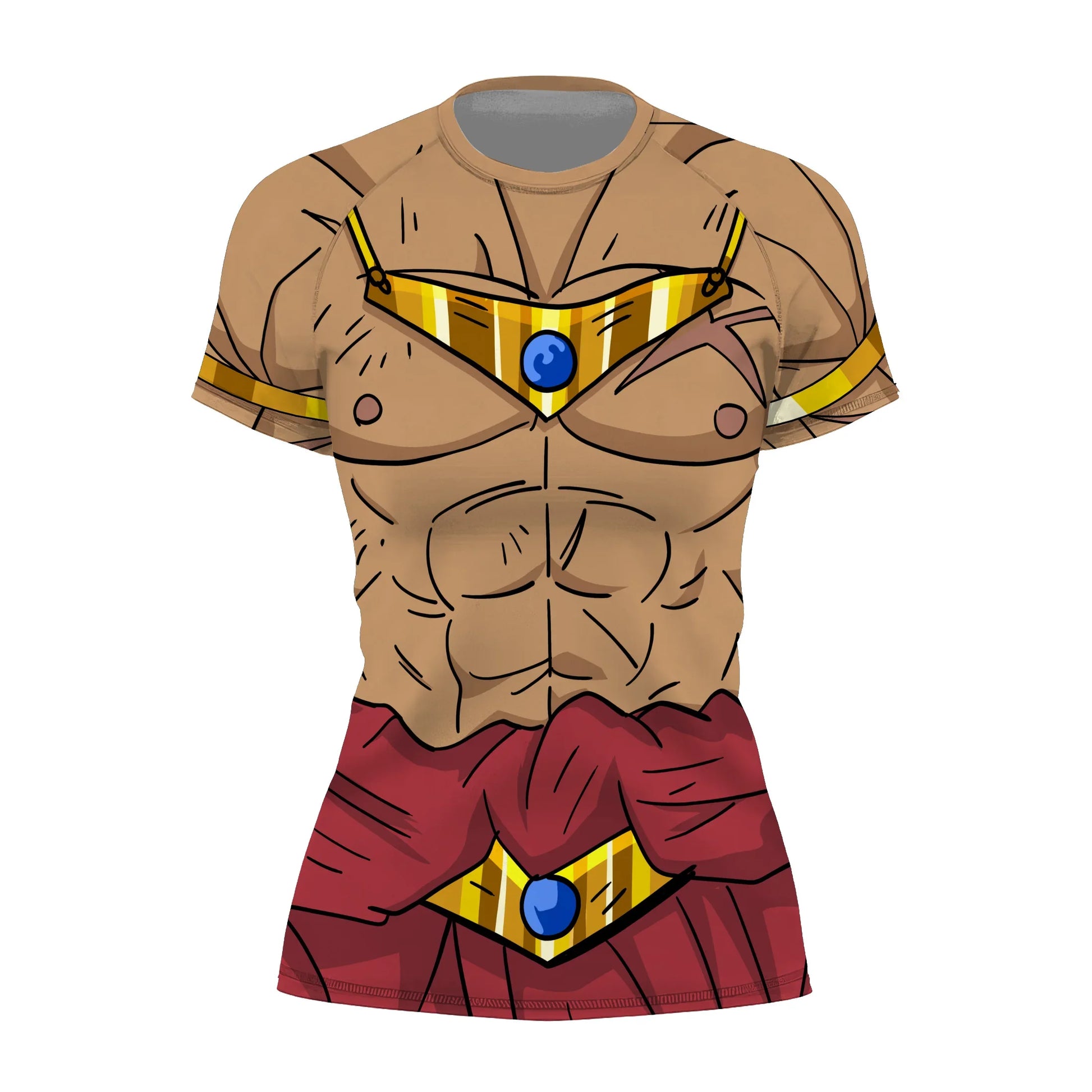 Dragon Ball Z Broly Rash Guard
