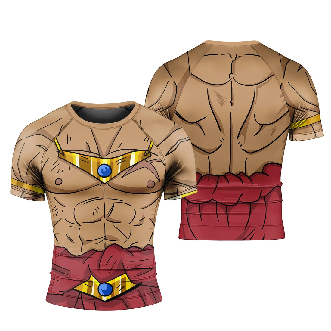 Dragon Ball Z Broly Rash Guard