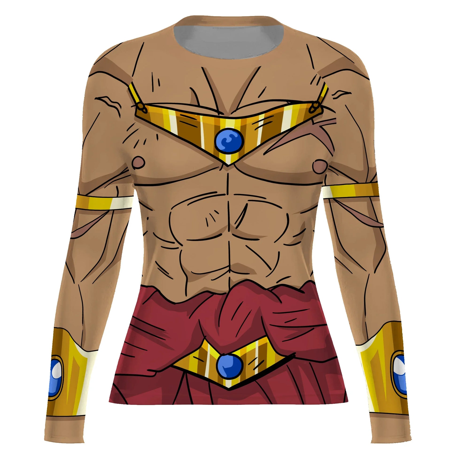 Dragon Ball Z Broly Rash Guard