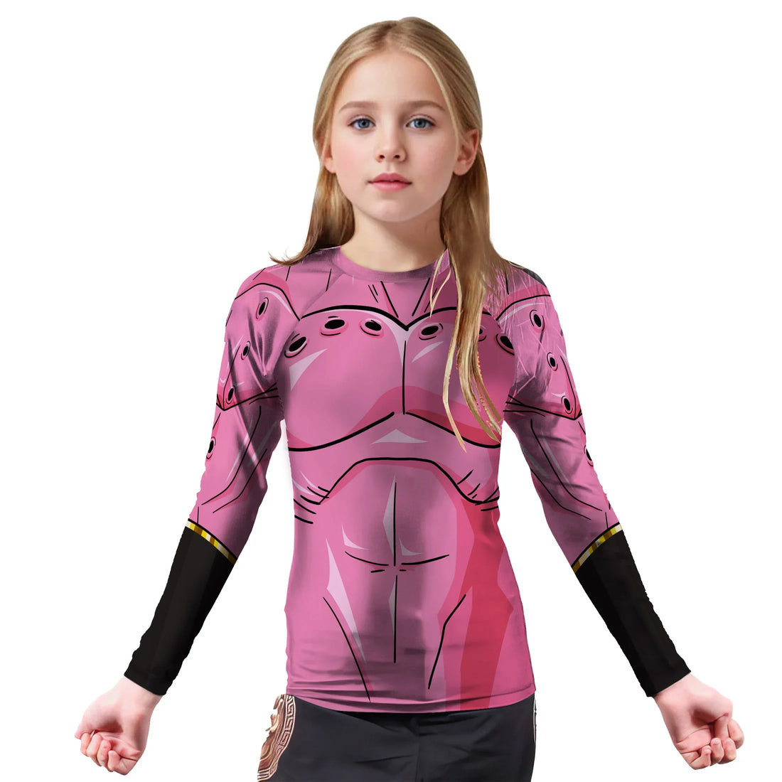 Dragon Ball Z Kid Buu Kids Rash Guard