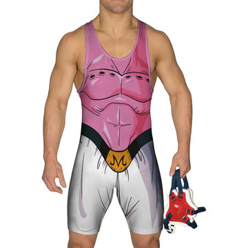 Dragon Ball Z Kid Buu Wrestling Singlet