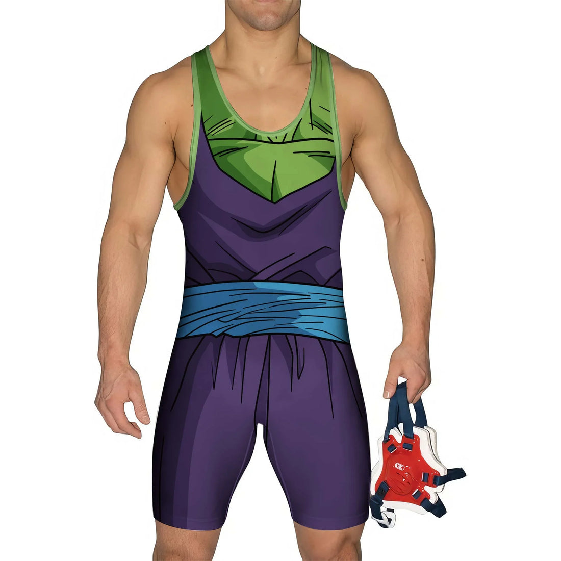 Dragon Ball Z Picolo Wrestling Singlet