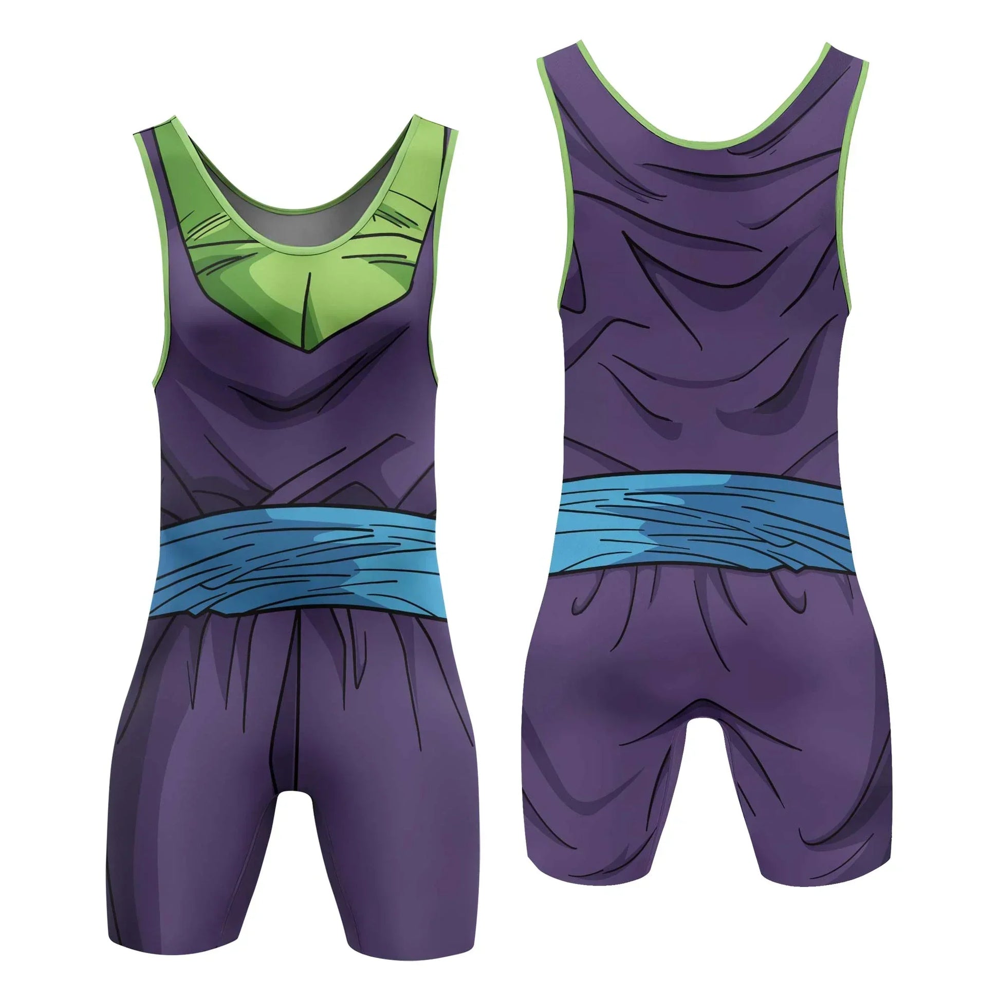 Dragon Ball Z Picolo Wrestling Singlet