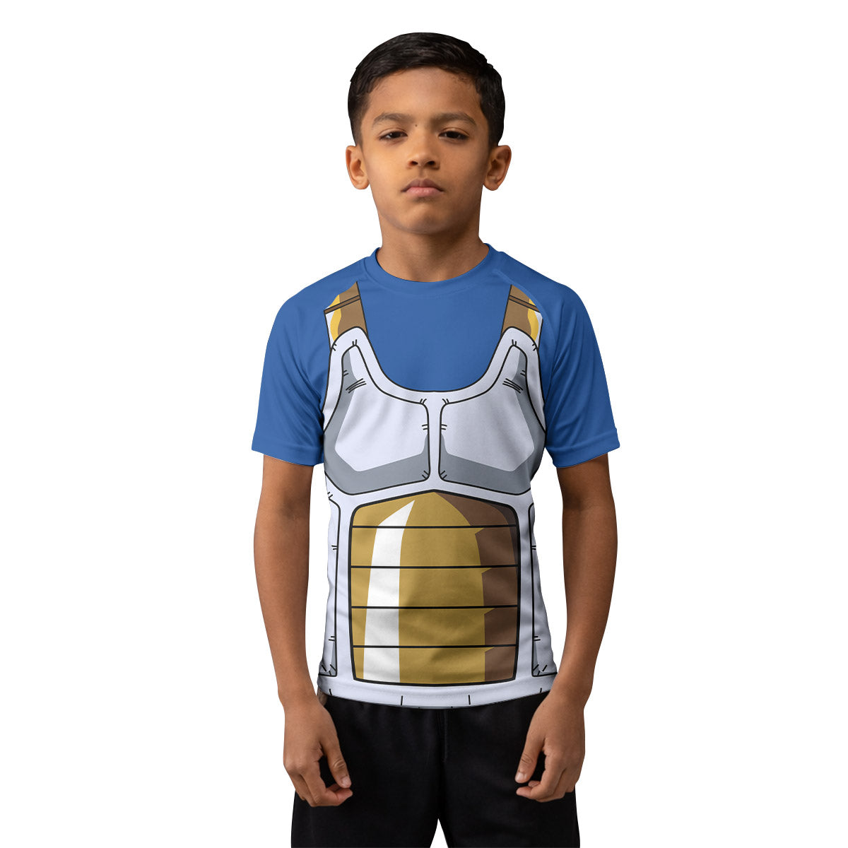 Dragon Ball Z Vegeta Kids Rash Guard