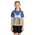 Dragon Ball Z Vegeta Kids Rash Guard