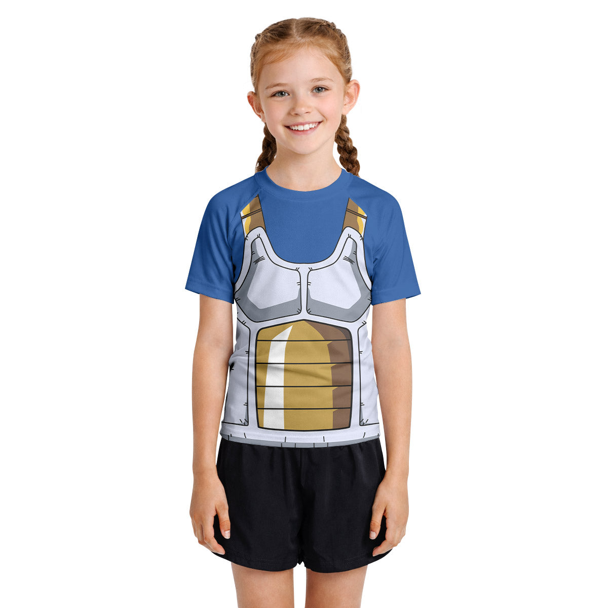 Dragon Ball Z Vegeta Kids Rash Guard