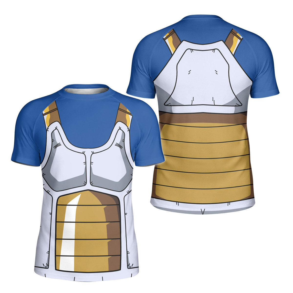 Dragon Ball Z Vegeta Kids Rash Guard