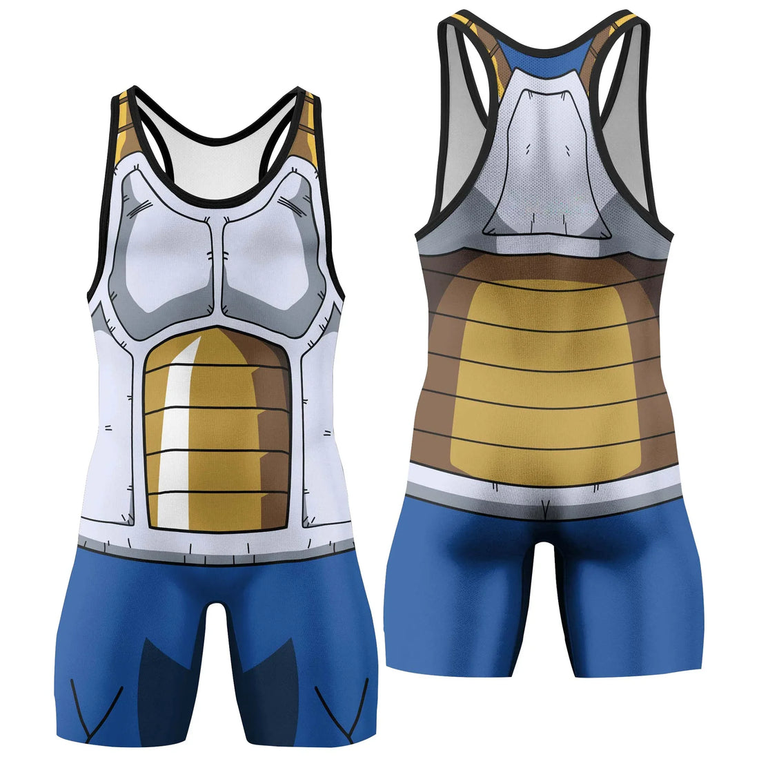 Dragon ball Z Vegeta Wrestling Singlet