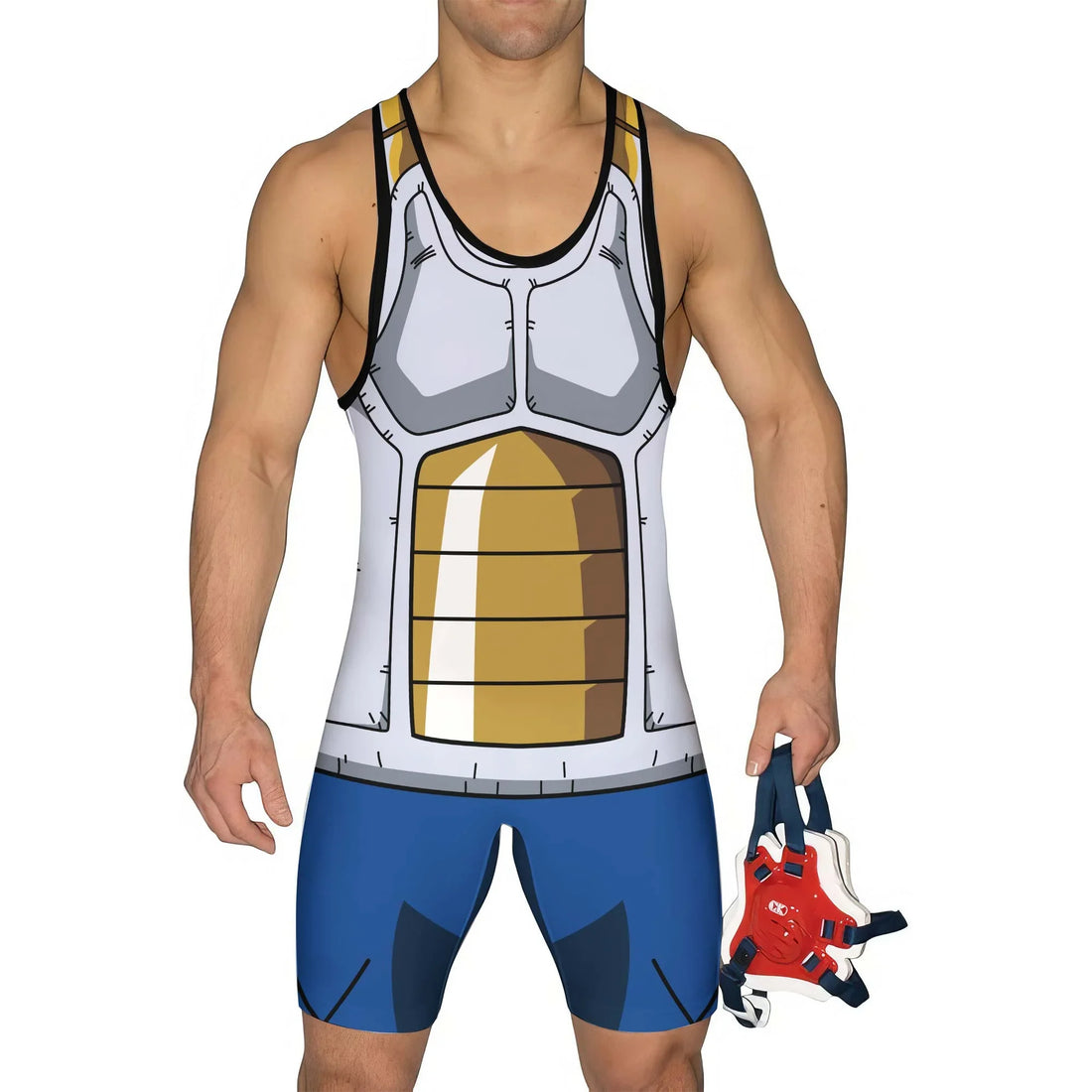 Dragon ball Z Vegeta Wrestling Singlet