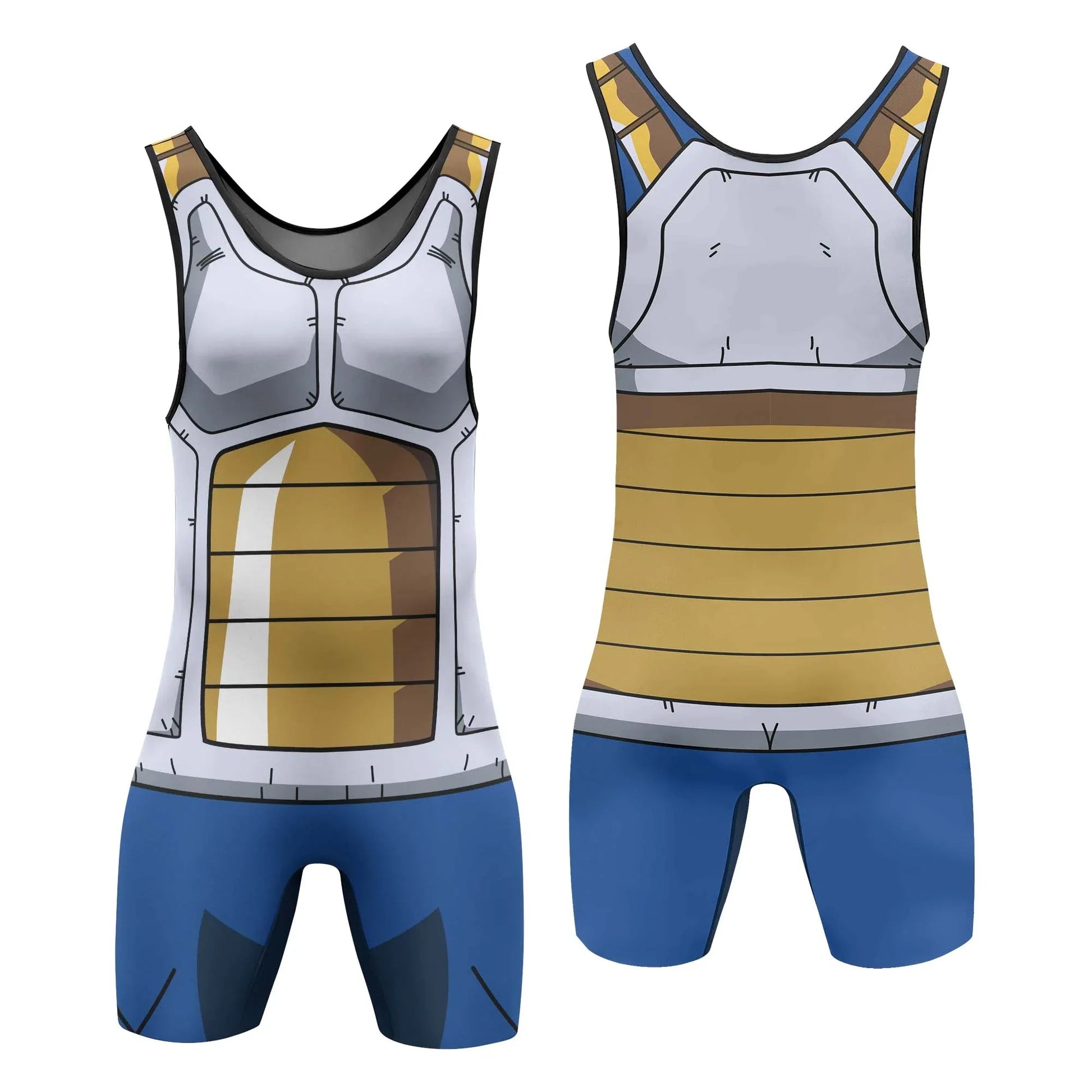 Dragon ball Z Vegeta Wrestling Singlet
