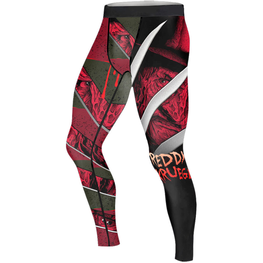 Dream Killer Freddy Krueger Men's Compression Leggings
