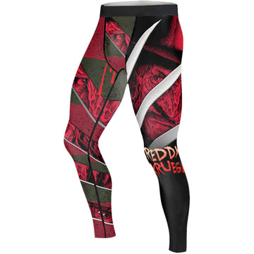 Dream Killer Freddy Krueger Men's Compression Leggings