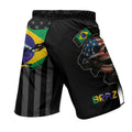 Dual Nation Warrior Fight Shorts