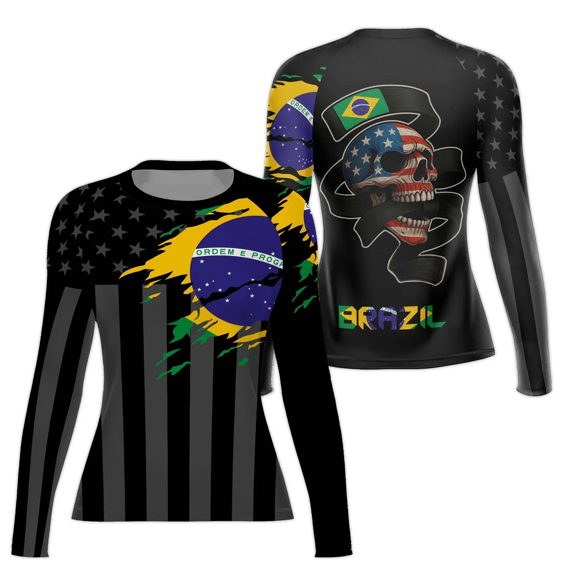 Dual Nation Warrior Rash Guard