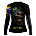 Dual Nation Warrior Rash Guard