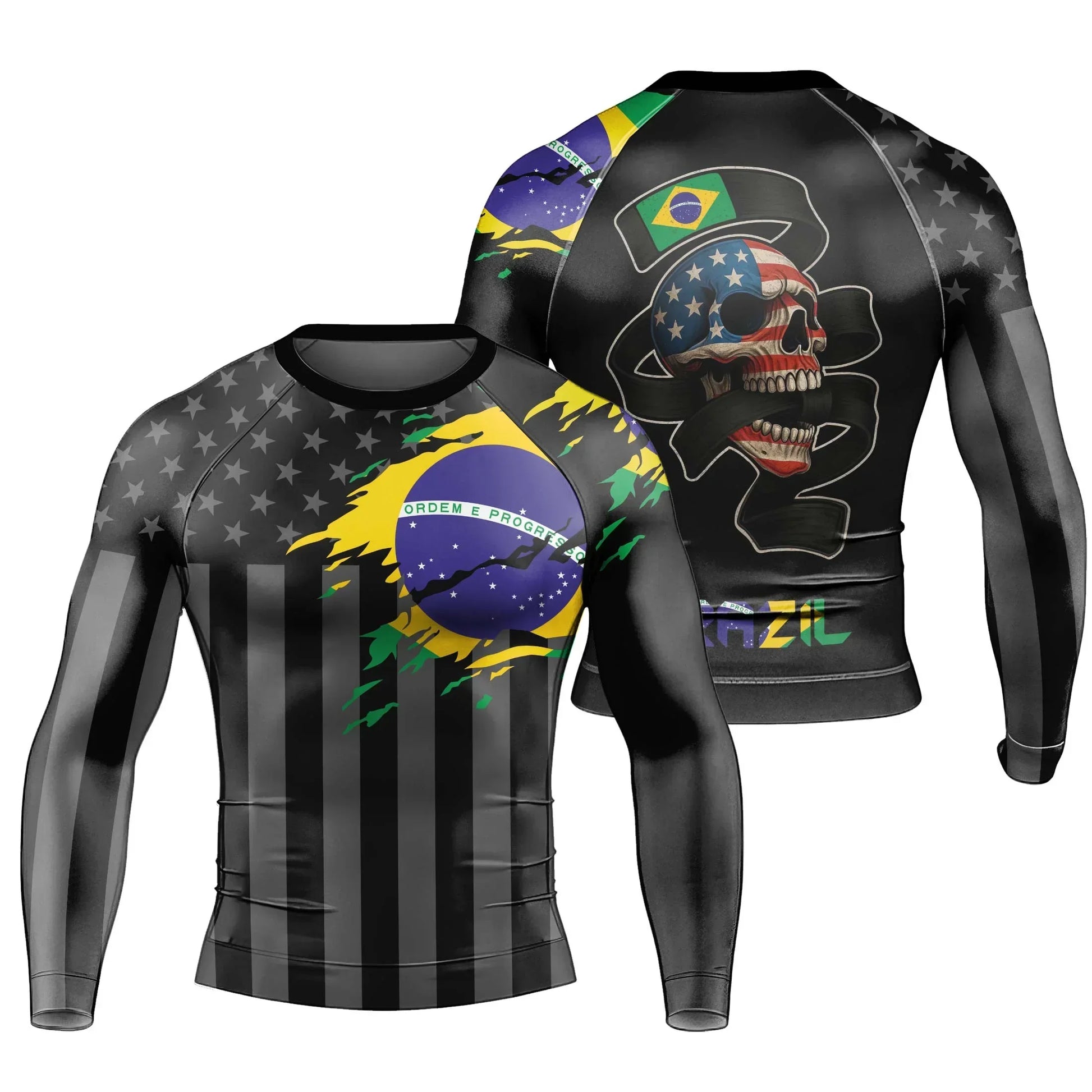 Dual Nation Warrior Rash Guard