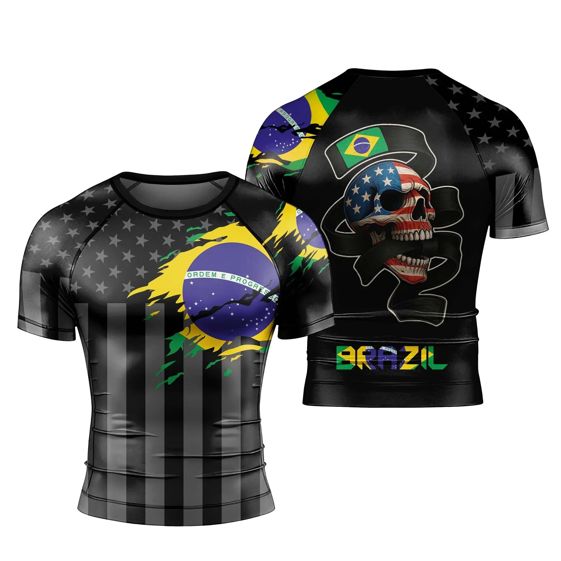 Dual Nation Warrior Rash Guard