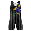 Dual Nation Warrior Wrestling Singlet