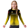 Ecuador Halftone Kids Rash Guard