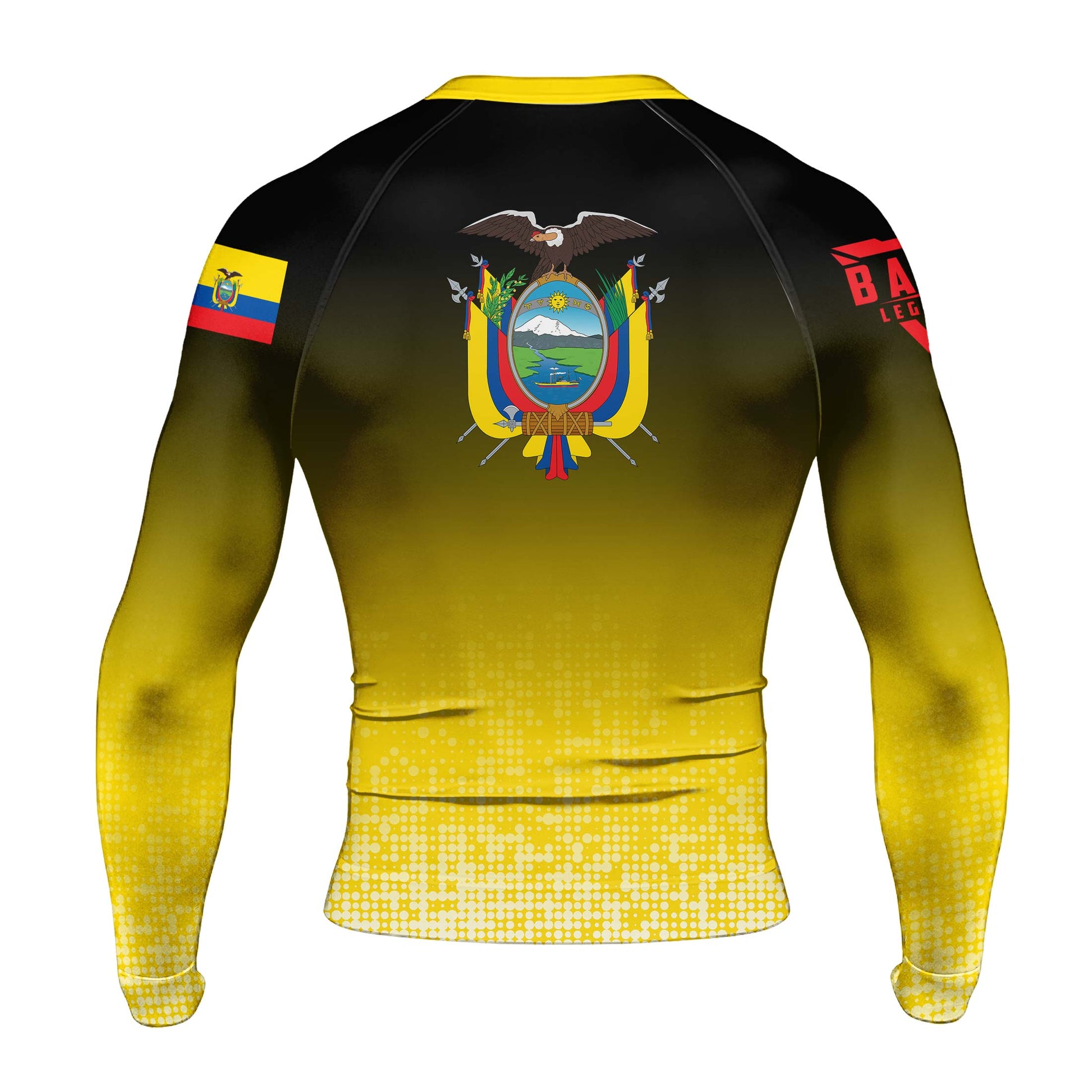 Ecuador Halftone Rash Guard