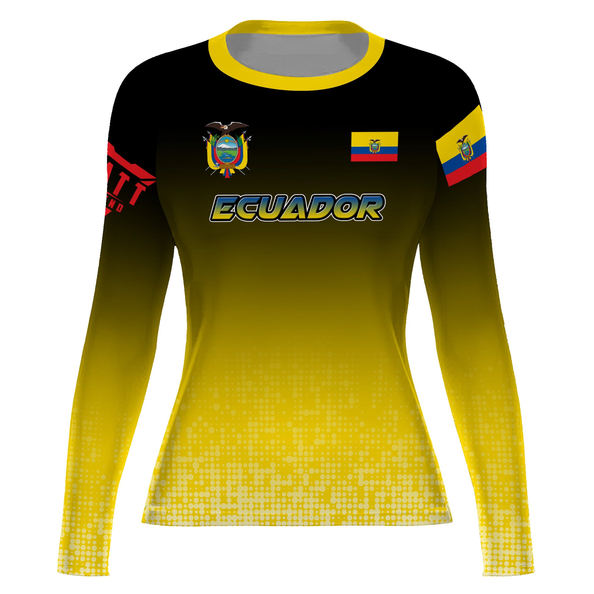 Ecuador Halftone Rash Guard