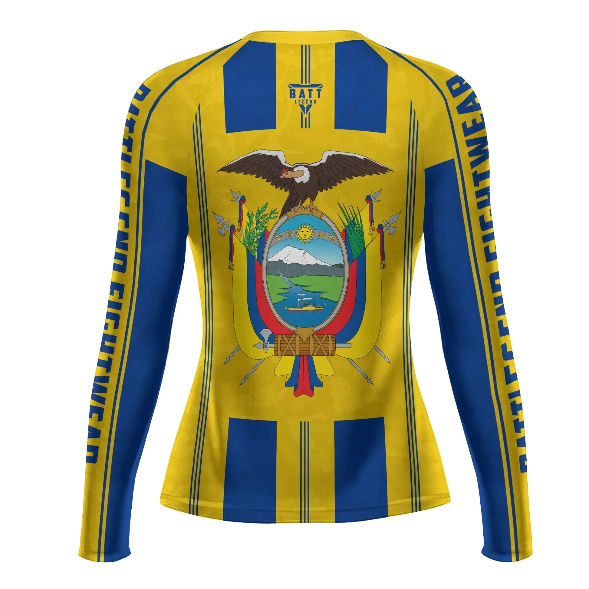 Ecuador Heritage Force Rash Guard