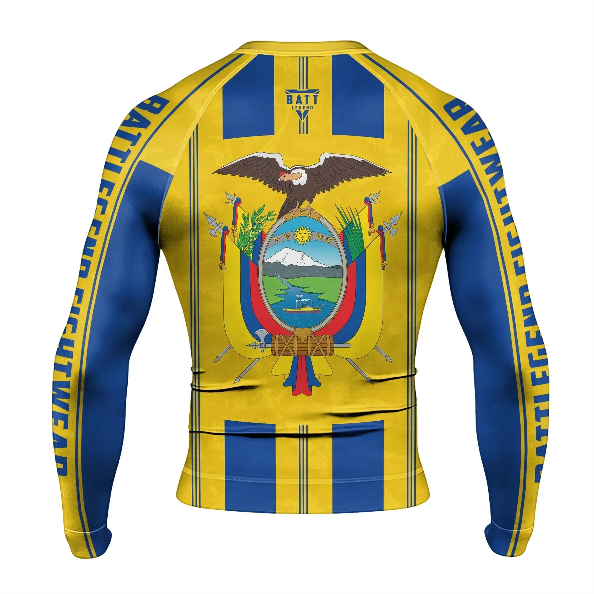 Ecuador Heritage Force Rash Guard
