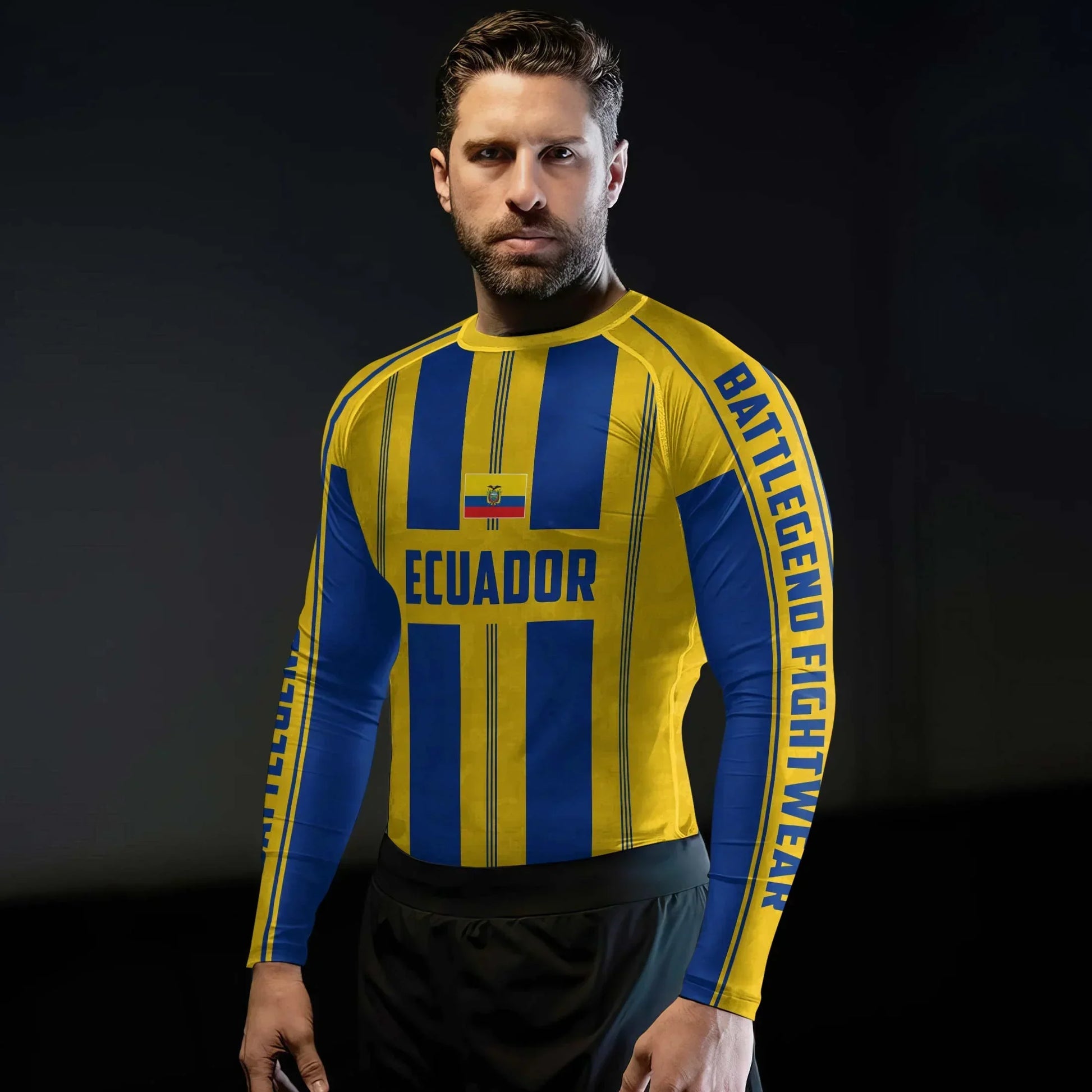 Ecuador Heritage Force Rash Guard