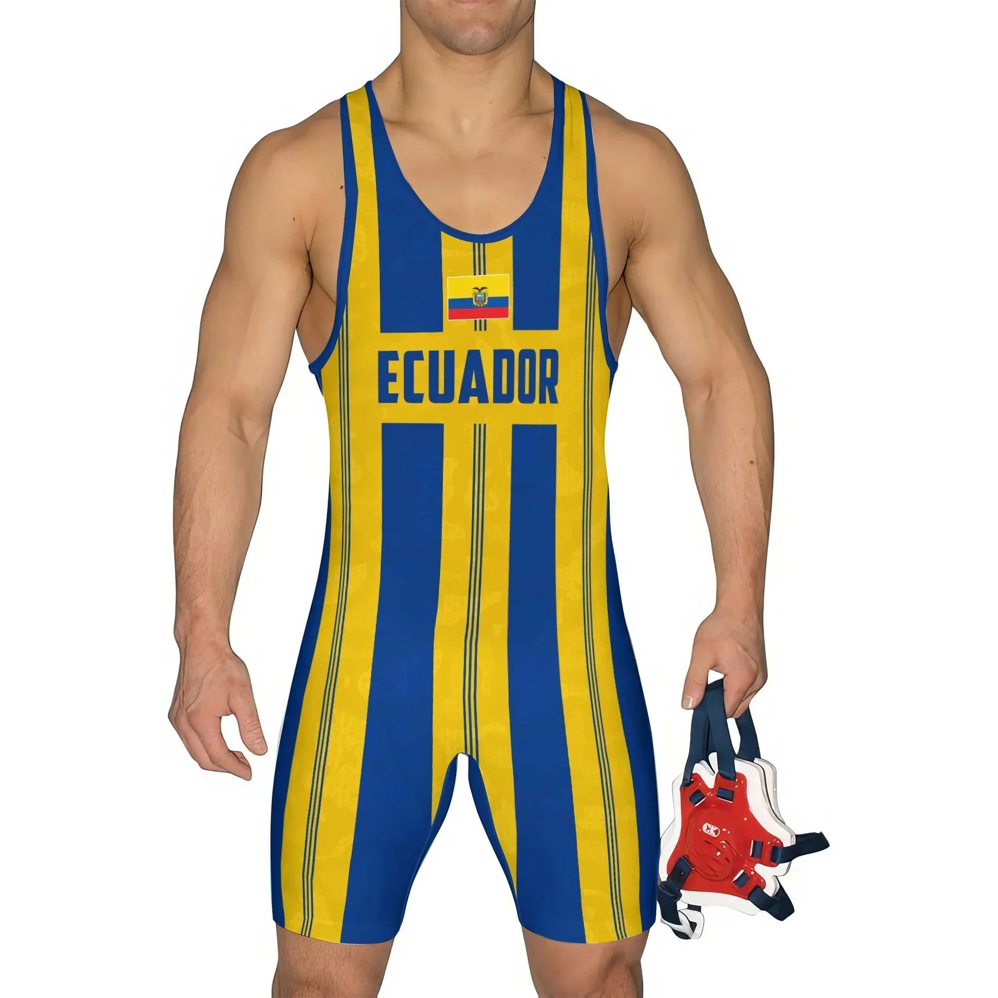 Ecuador Heritage Force Wrestling Singlet
