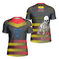 Ecuador Skull Fighter Kids Rash Guard
