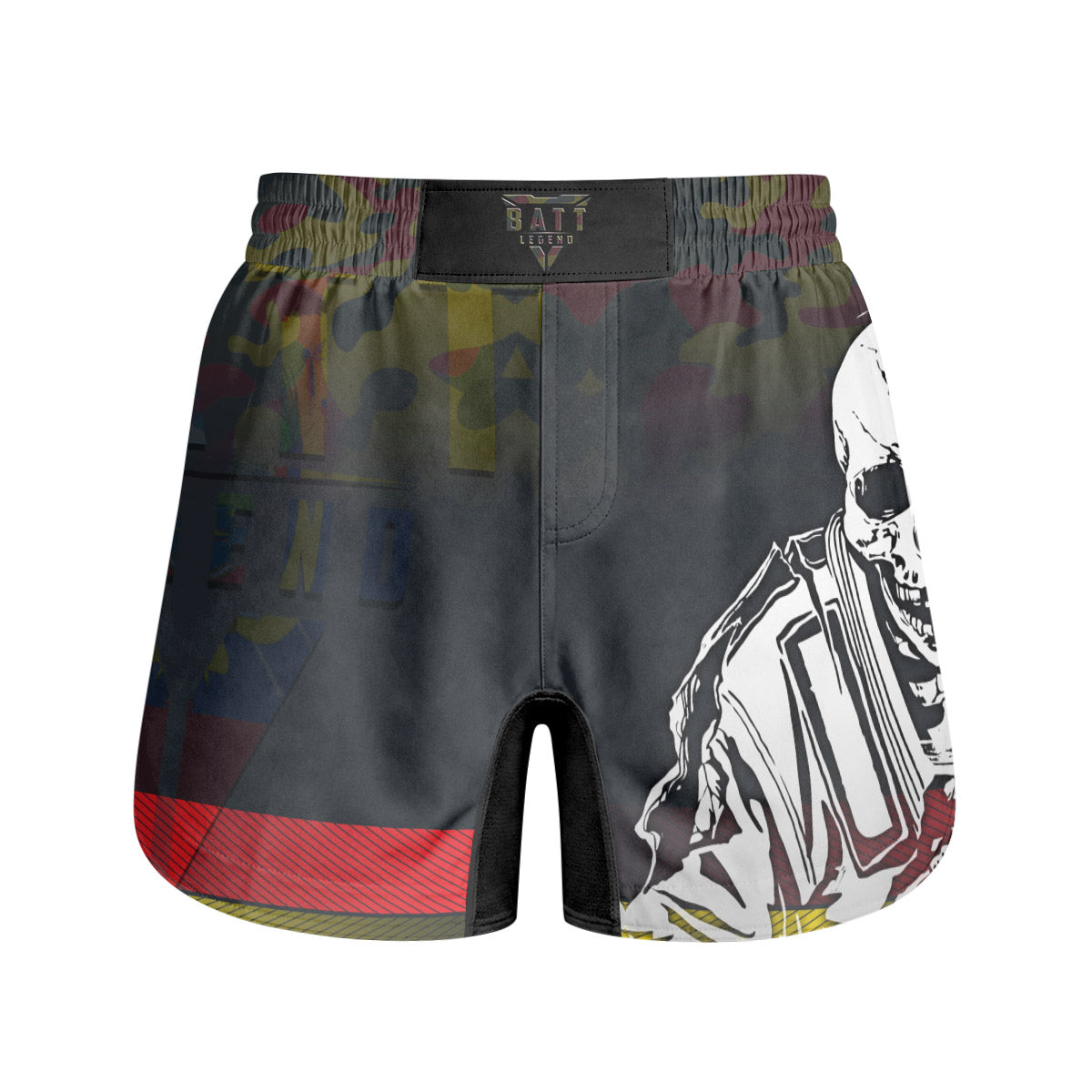 Ecuador Skull Fighter Grappling Shorts