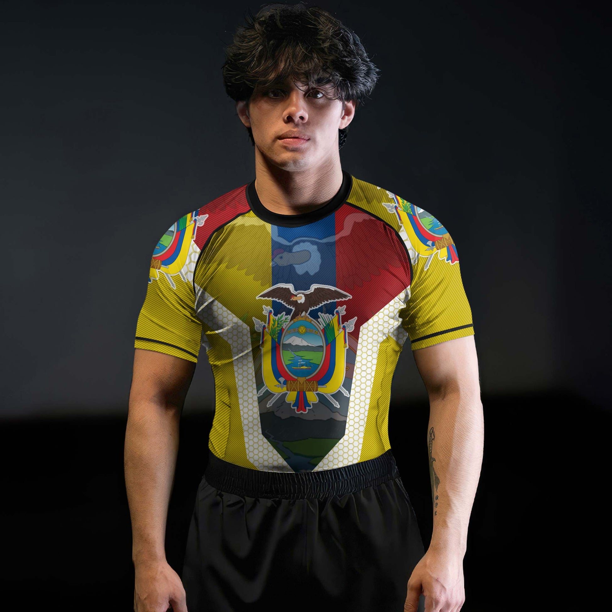 Ecuador Symbol Rash Guard