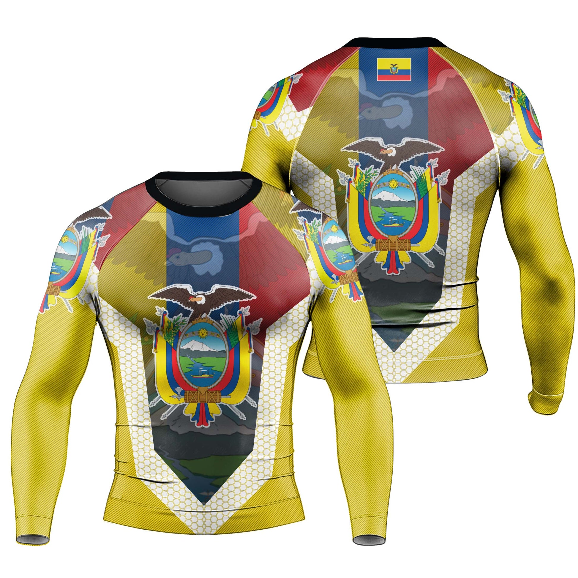 Ecuador Symbol Rash Guard