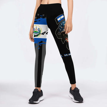 El Salvador Phantom Division Leggings