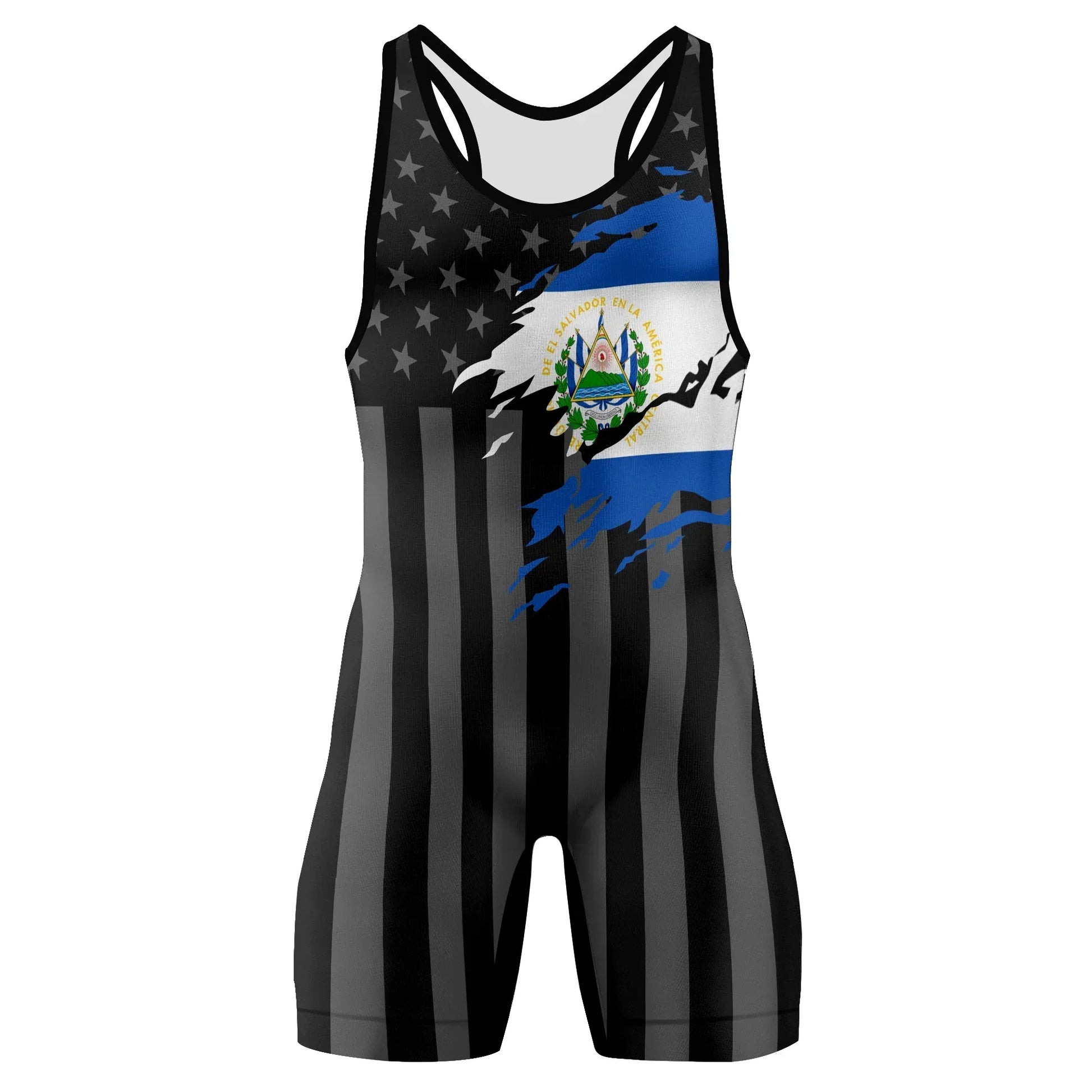 El Salvador Phantom Division Wrestling Singlet