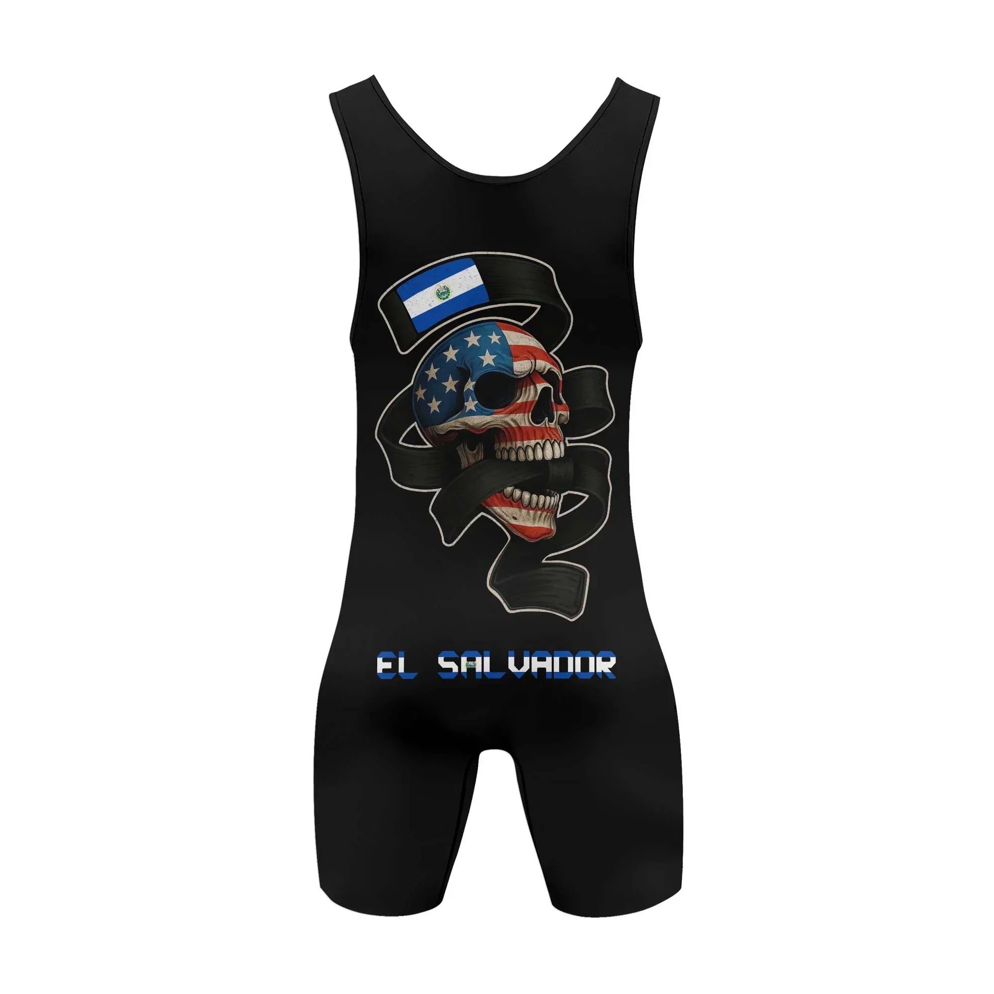El Salvador Phantom Division Wrestling Singlet