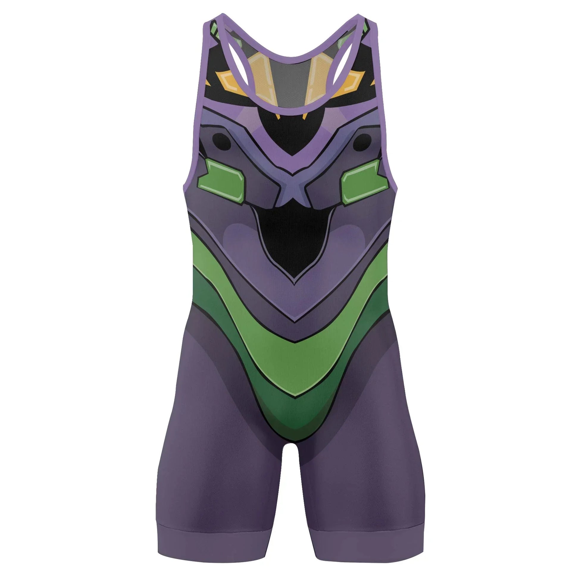 Evangelion Unit One Armor Wrestling Singlet