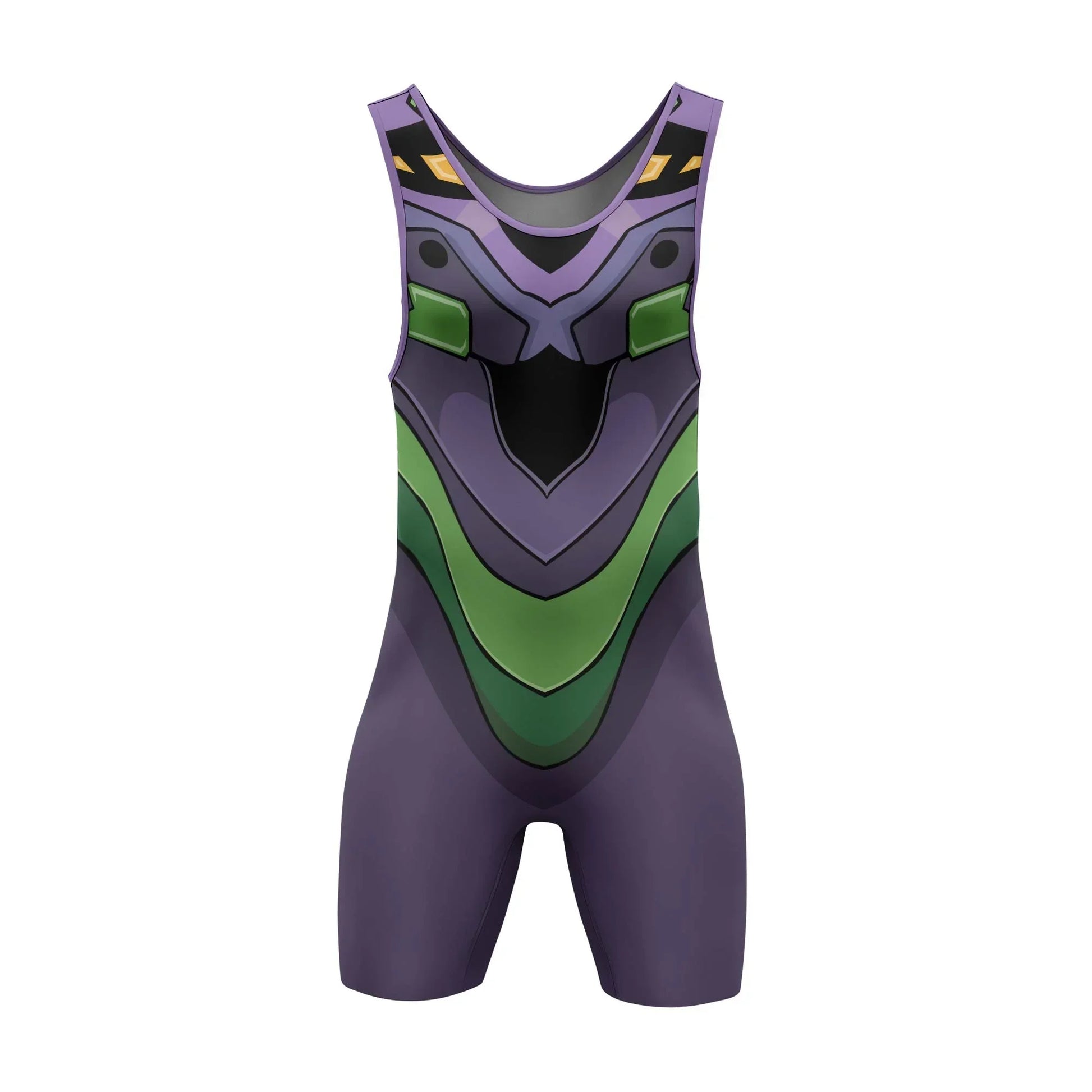 Evangelion Unit One Armor Wrestling Singlet