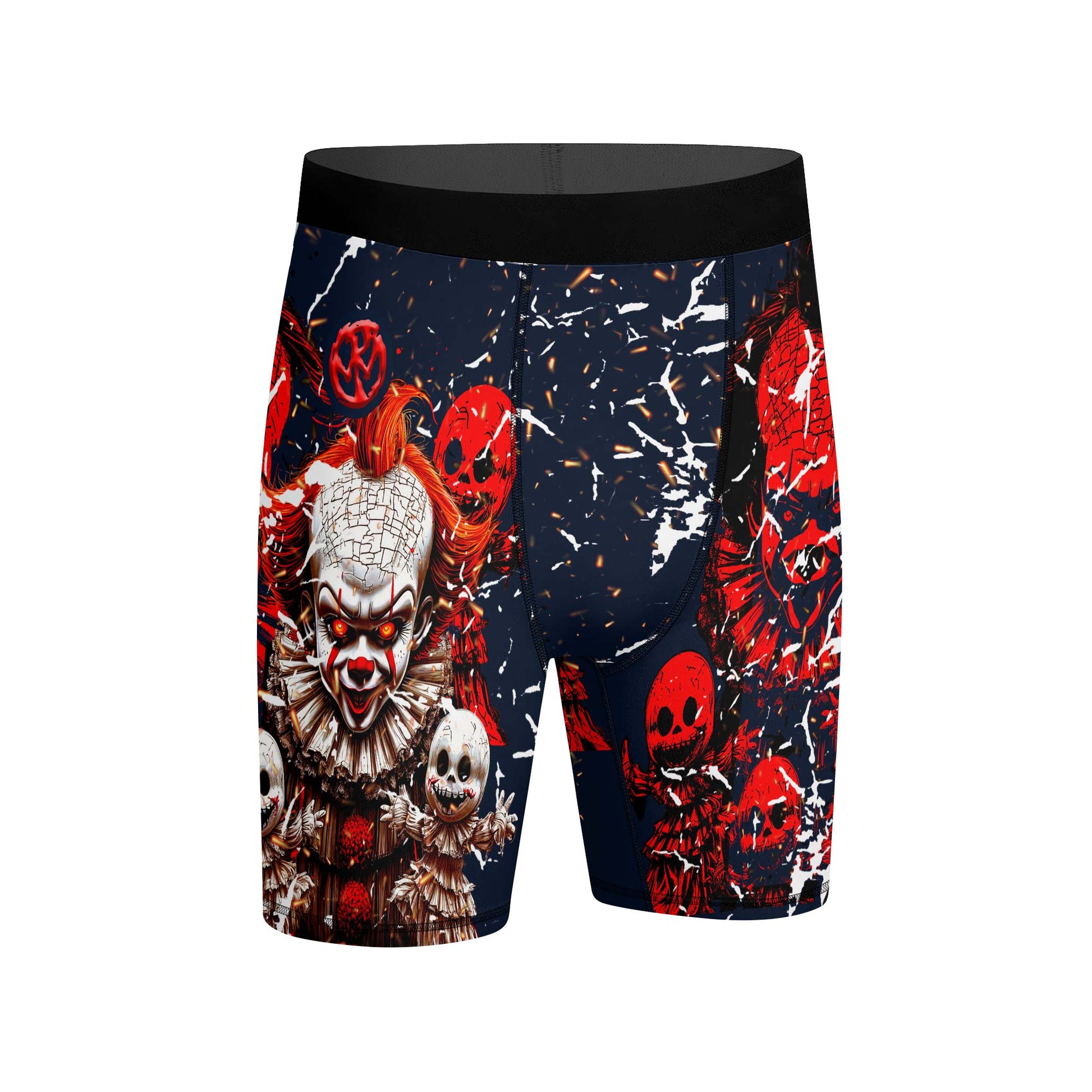 Evil Clown Pennywise Compression Shorts