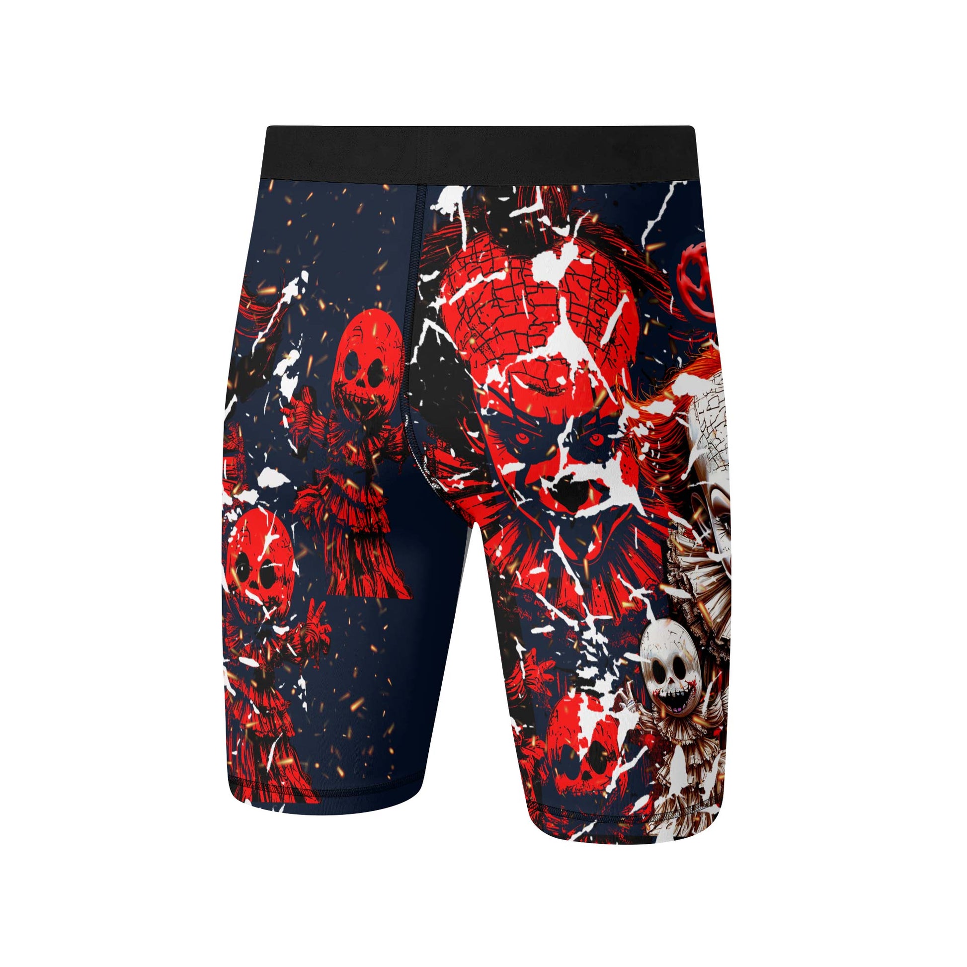 Evil Clown Pennywise Compression Shorts