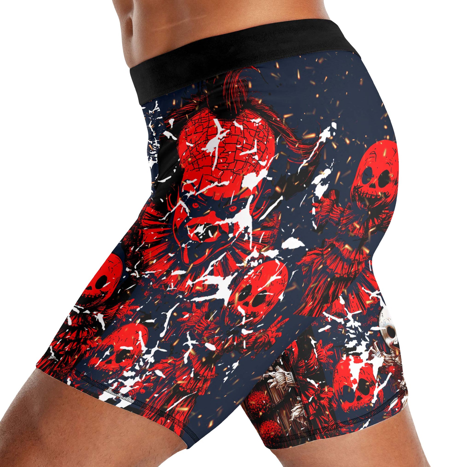 Evil Clown Pennywise Compression Shorts